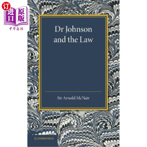 海外直订Dr Johnson and the Law 约翰逊博士和法律