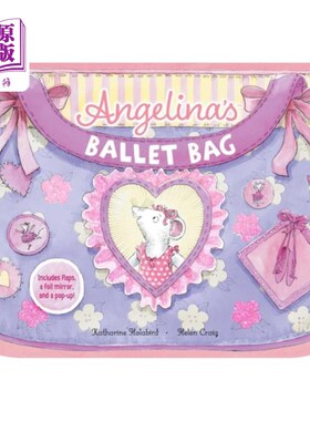 海外直订Angelina's Ballet Bag 安吉丽娜的芭蕾舞包