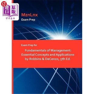 海外直订Exam Prep for Fundamentals of Management: Essential Concepts and Applications by 《管理基础考试准备：基本概