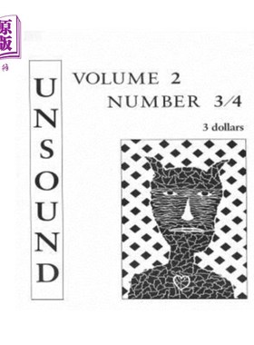 海外直订Unsound, Volume 2, #3/4 不健全，第2卷，第3/4页