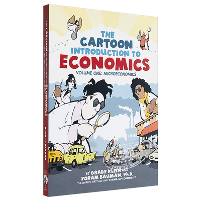 预售 卡通图解经济学 酷玩经济学1 微观经济学 英文原版 The Cartoon Introduction to Economics: Microeconomics 漫画学经济