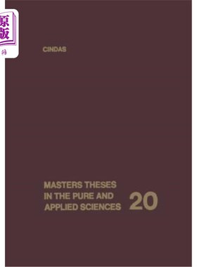 海外直订Masters Theses in the Pure and Applied Sciences: Volume 20: Accepted by Colleges 纯科学和应用科学硕士论文：