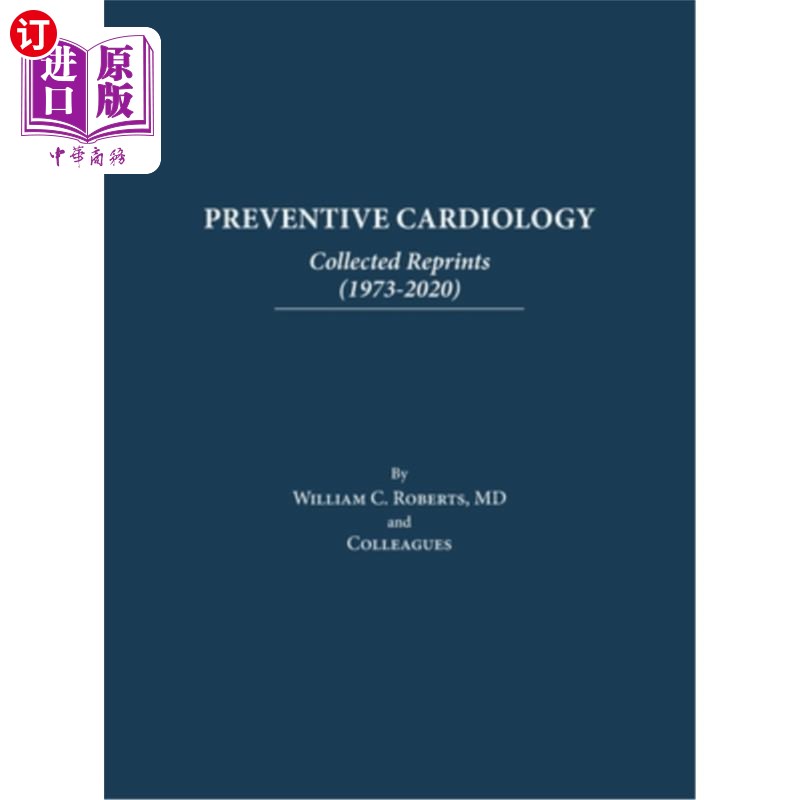 海外直订医药图书Preventive Cardiology: Collected Reprints (1973-2020): Collected Reprints (1973 预防心脏病学:重印
