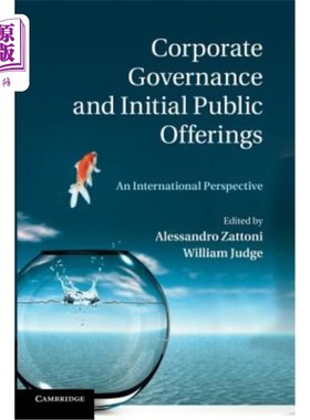 海外直订Corporate Governance and Initial Public Offerings: An International Perspective 公司治理与首次公开发行：国