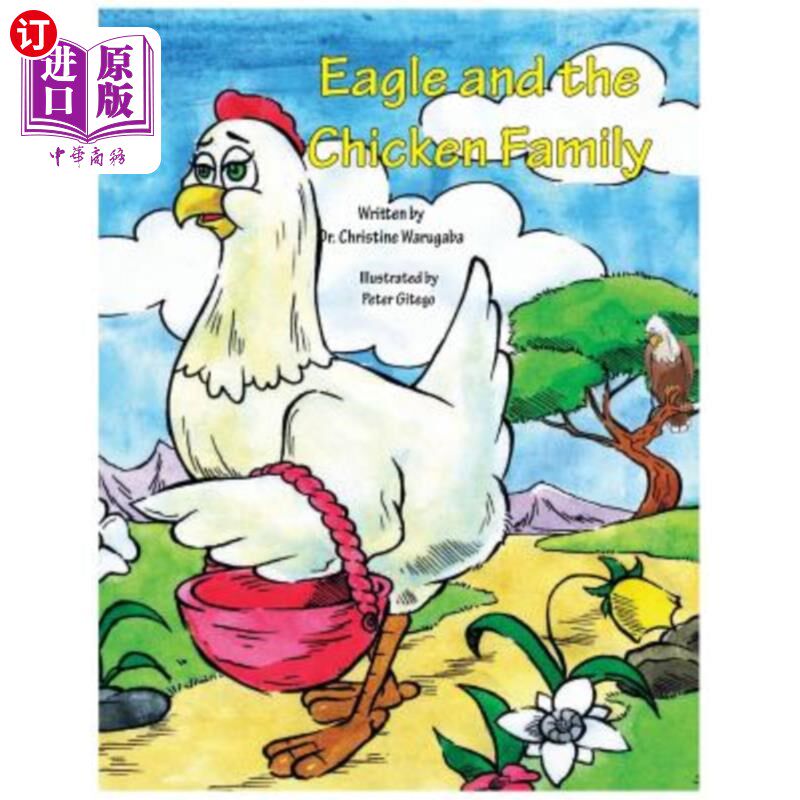 海外直订eagle and the chicken family 鹰和鸡家族