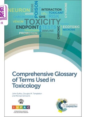 海外直订医药图书Comprehensive Glossary of Terms Used in Toxicology 毒理学术语汇编