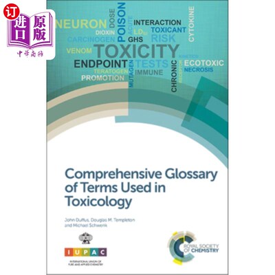 海外直订医药图书Comprehensive Glossary of Terms Used in Toxicology 毒理学术语汇编