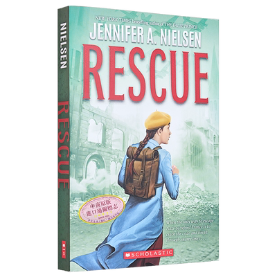 詹妮弗 A 尼尔森 救援 权力系列作者新书 英文原版 Rescue Jennifer A Nielsen【中商原版】