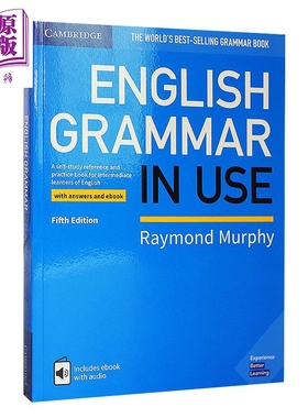English Grammar in Use Book with Answers and Interactive eBook【中商原版】