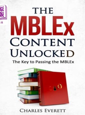 海外直订The MBLEx Content Unlocked: The Key to Passing the MBLEx 布利克斯内容解锁：传递布利克斯的钥匙