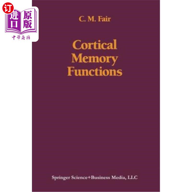 海外直订Cortical Memory Functions 皮质记忆功能