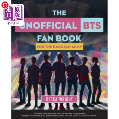 海外直订The Unofficial Bts Fan Book: For the Bangtan Army 非官方的Bts粉丝书:为孟加拉军队