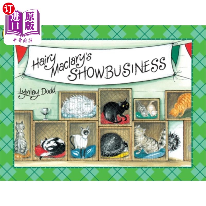 海外直订Hairy Maclary's Showbusiness 毛茸茸的麦克拉里的演艺事业