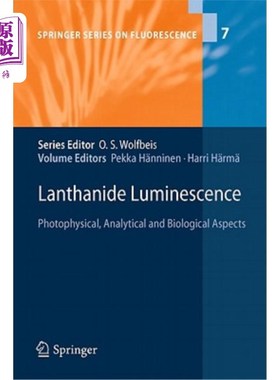 海外直订医药图书Lanthanide Luminescence: Photophysical, Analytical and Biological Aspects 镧系元素发光：光物理、分