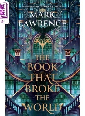 图书馆三部曲系列 第2部 打破世界的书 The Book That Broke the World 英文原版 Mark Lawrence【中商原版】