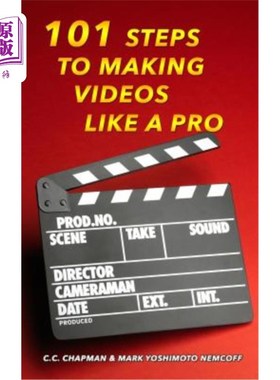 海外直订101 Steps to Making Videos Like a Pro 101个步骤制作视频像一个专业