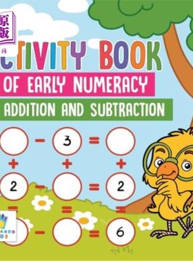 海外直订Activity Book of Early Numeracy in Addition and Subtraction 加减法早期计算活动书