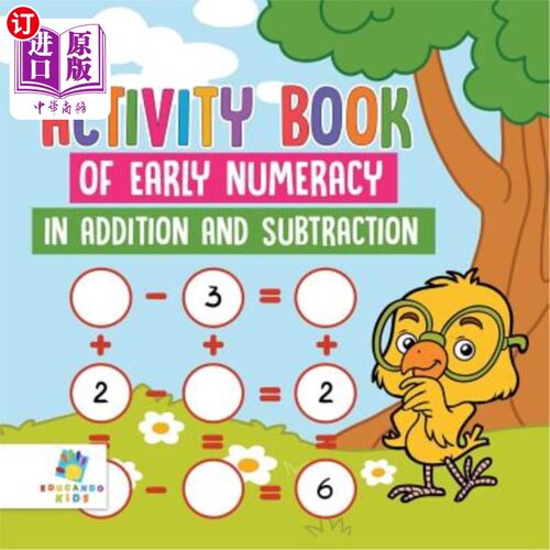 海外直订Activity Book of Early Numeracy in Addition and Subtraction 加减法早期计算活动书
