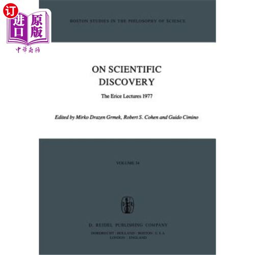 海外直订On Scientific Discovery: The Erice Lectures 1977 科学发现:1977年的Erice讲座