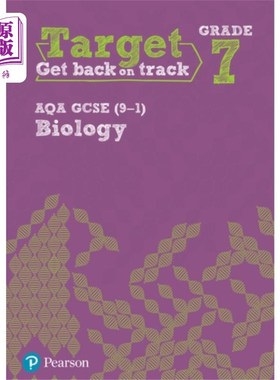 海外直订Target Grade 7 AQA GCSE (9-1) Biology Interventi... 目标7级AQA GCSE(9-1)生物干预练习册