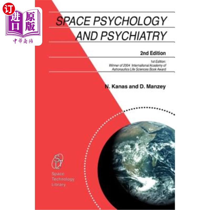 海外直订Space Psychology and Psychiatry 空间心理学与精神病学