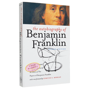 预售 本杰明 富兰克林的自传 根据原始手稿 附有注释 英文原版 The Autobiography of Benjamin Franklin 【中商原版】