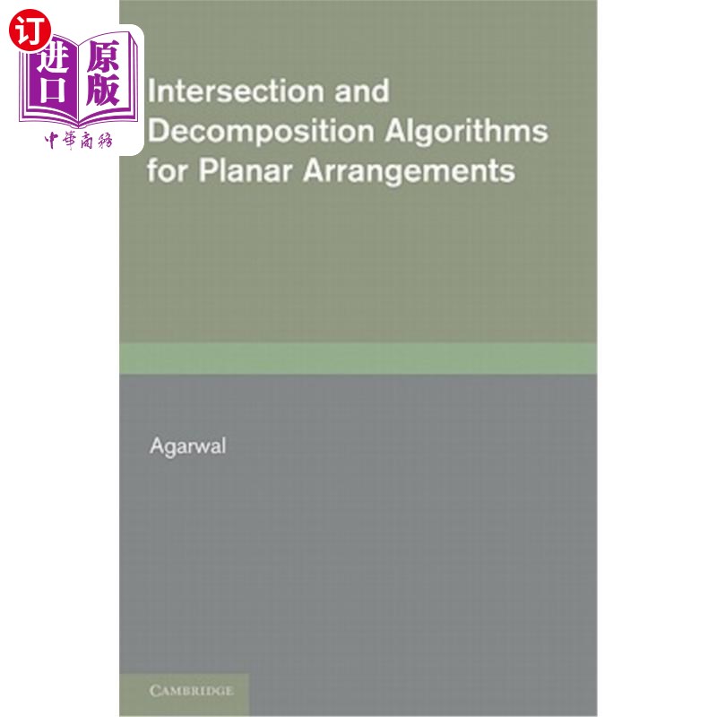 海外直订Intersection and Decomposition Algorithms for Planar Arrangements 平面布局的交集与分解算法