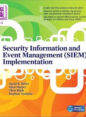 海外直订Security Information and Event Management (SIEM) Implementation 安全信息和事件管理(SIEM)实现