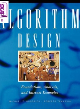 算法设计 基础 分析与互联网示例 Algorithm Design Foundations  Analysis And Internet Examples 英文原版 Michael Goodri