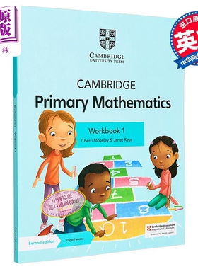 NEW Cambridge Primary Mathematics Workbook 1 with Digital Access (1 Year) 剑桥小学数学练习册一年级【中商原版】