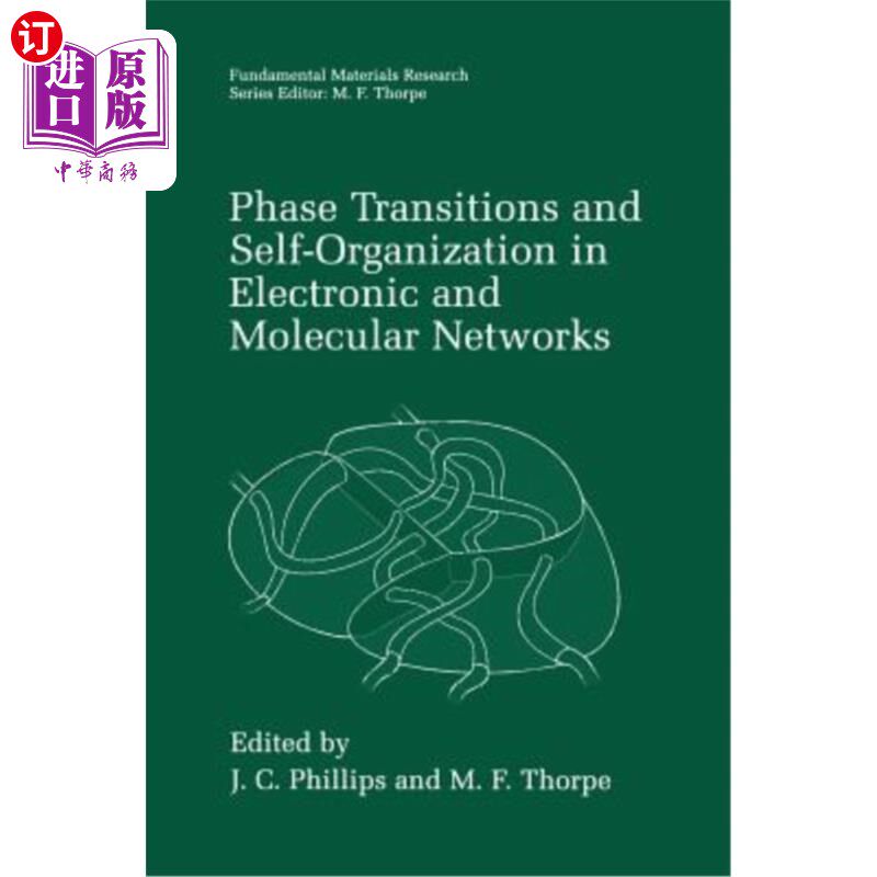 海外直订Phase Transitions and Self-Organization in Electronic and Molecular Networks 电子和分子中的相变和自组织