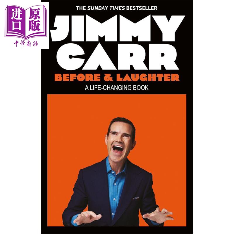 在笑声之前 喜剧演员吉米 卡尔 Before & Laughter 英文原版 Jimmy Carr【中商原版】