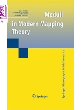 海外直订Moduli in Modern Mapping Theory 现代映射理论中的模