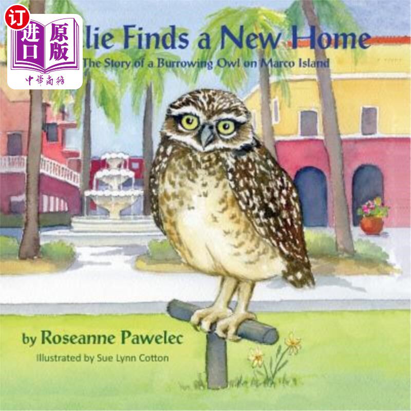 海外直订Ollie Finds a New Home, the Story of a Burrowing Owl on Marco Island 奥利找到了一个新家，马可岛上一只穴居猫