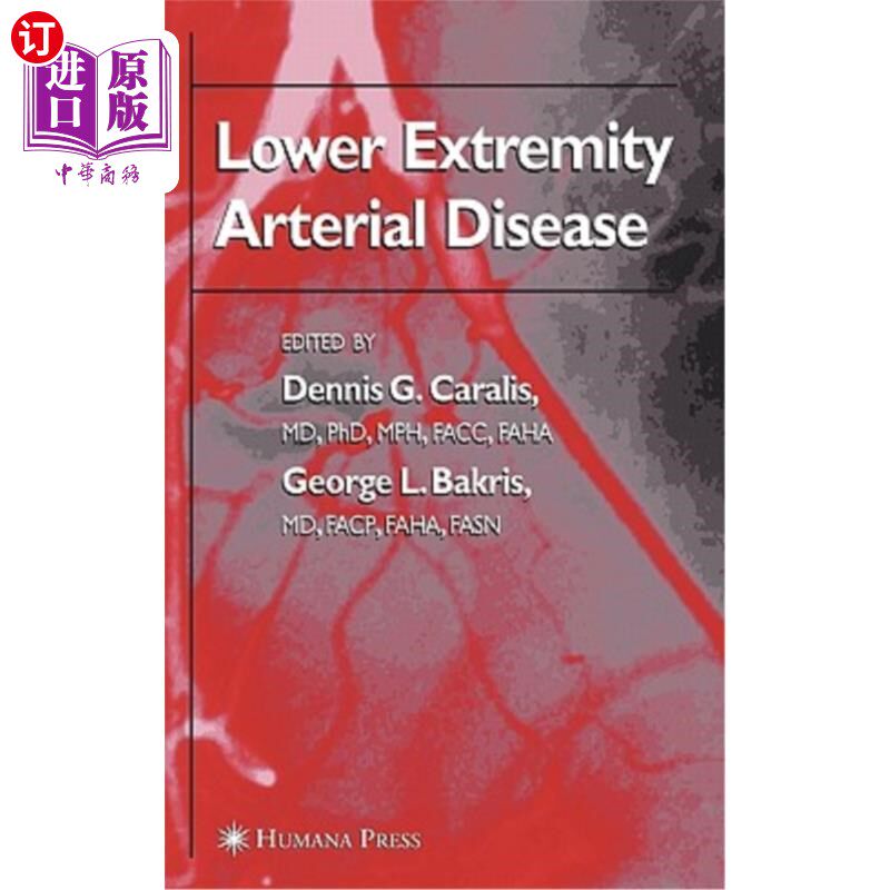 海外直订医药图书Lower Extremity Arterial Disease 下肢动脉疾病