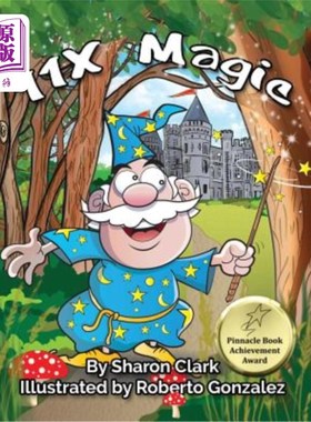 海外直订11X Magic: A Children's Picture Book That Makes Math Fun, With a Cartoon Rhyming 11x魔术：一本儿童图画书，