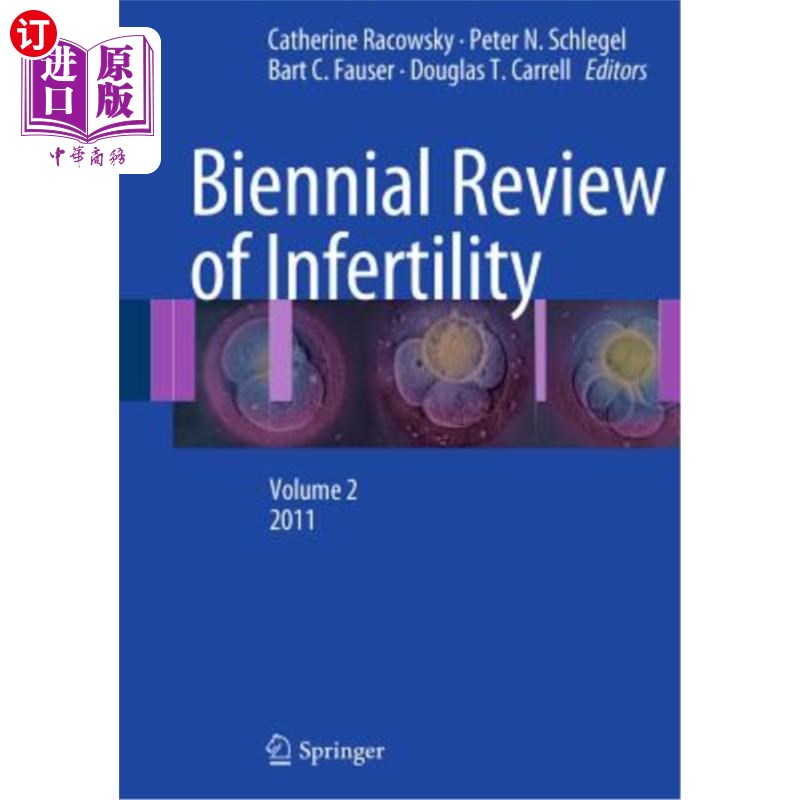 海外直订医药图书Biennial Review of Infertility, Volume 2 不孕症双年回顾,第2卷