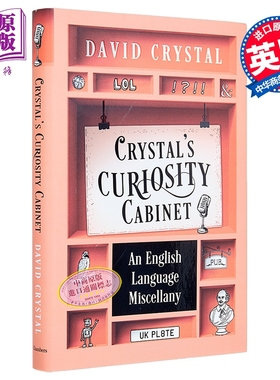 克里斯托的好奇柜 英语语言的趣味百科 Crystal s Curiosity Cabinet 英文原版 David Crystal 语言学【中商原版】