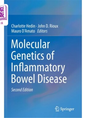 海外直订医药图书Molecular Genetics of Inflammatory Bowel Disease 炎症性肠病的分子遗传学