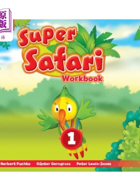 海外直订Super Safari American English Level 1 Workbook 超级Safari美式英语一级练习册