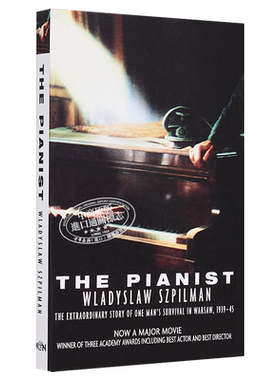 【中商原版】钢琴师 英文原版 The Pianist: The Extraordinary Story of One Man's Survival in Warsaw, 1939-45 军事历史