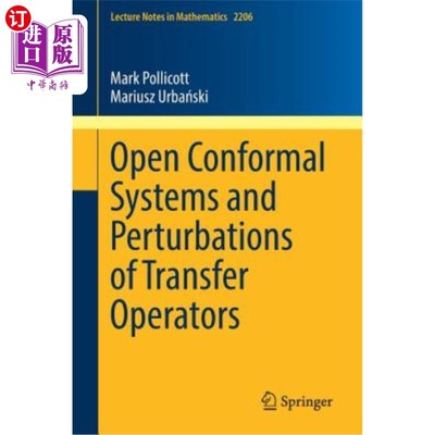 海外直订Open Conformal Systems and Perturbations of Transfer Operators 开共形系统与转移算子的扰动