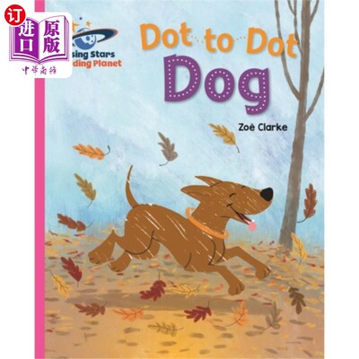 海外直订Reading Planet - Dot to Dot Dog - Pink B: Galaxy 阅读星球-点对点狗-粉红B:银河系