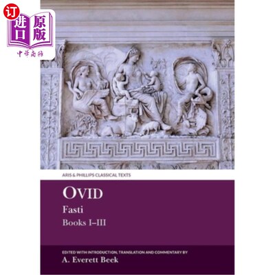 海外直订Ovid Fasti: Books I-III 奥维德·法斯蒂：卷1-3
