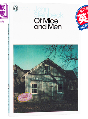 英文原版 人鼠之间 约翰斯坦贝克 Of Mice and Men【中商原版】 John Steinbeck