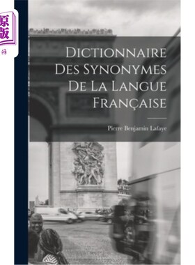 海外直订Dictionnaire Des Synonymes De La Langue Fran?aise 法语同义词词典?自在
