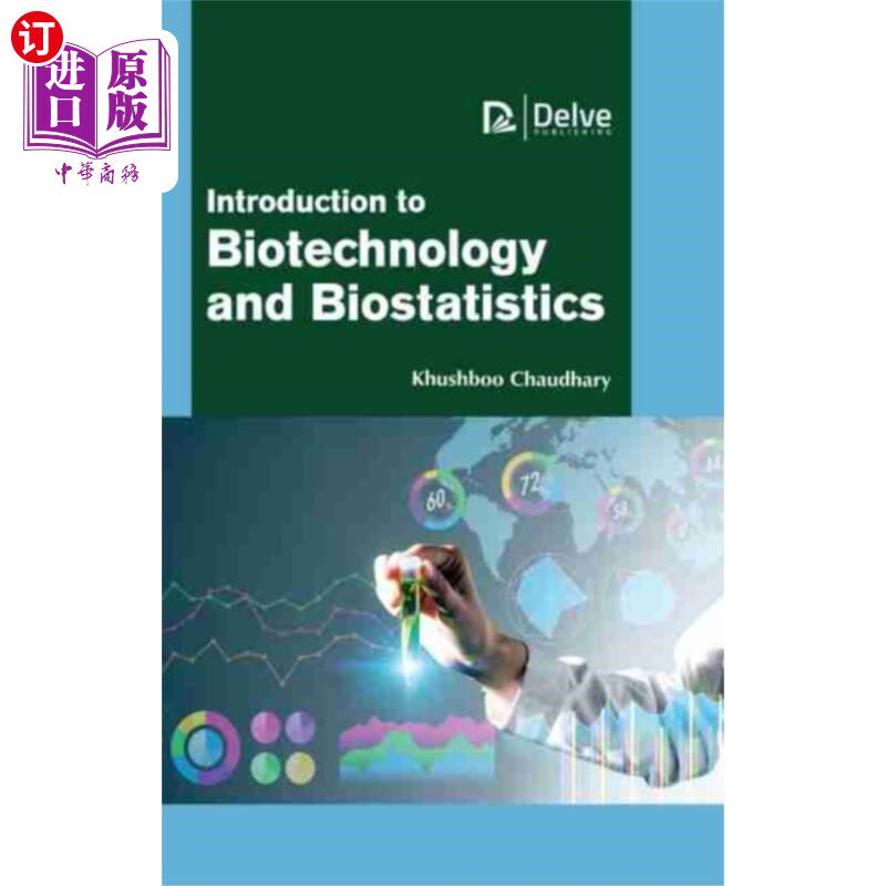 海外直订Introduction to Biotechnology and Biostatistics 生物技术与生物统计学导论