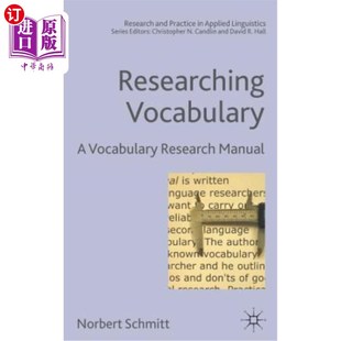 Manual 海外直订Researching Research 词汇研究：词汇研究手册 Vocabulary