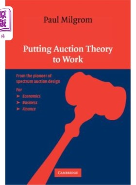 海外直订Putting Auction Theory to Work 运用拍卖理论