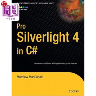 海外直订Pro Silverlight